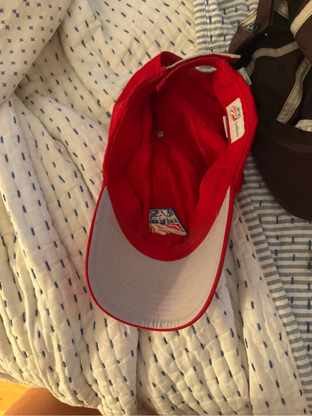 US Ski Team Red Baseball Cap